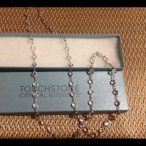 Touchstone crystal Swarovski Chanelle Necklace